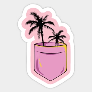 Vacation in your Pocket Sticker